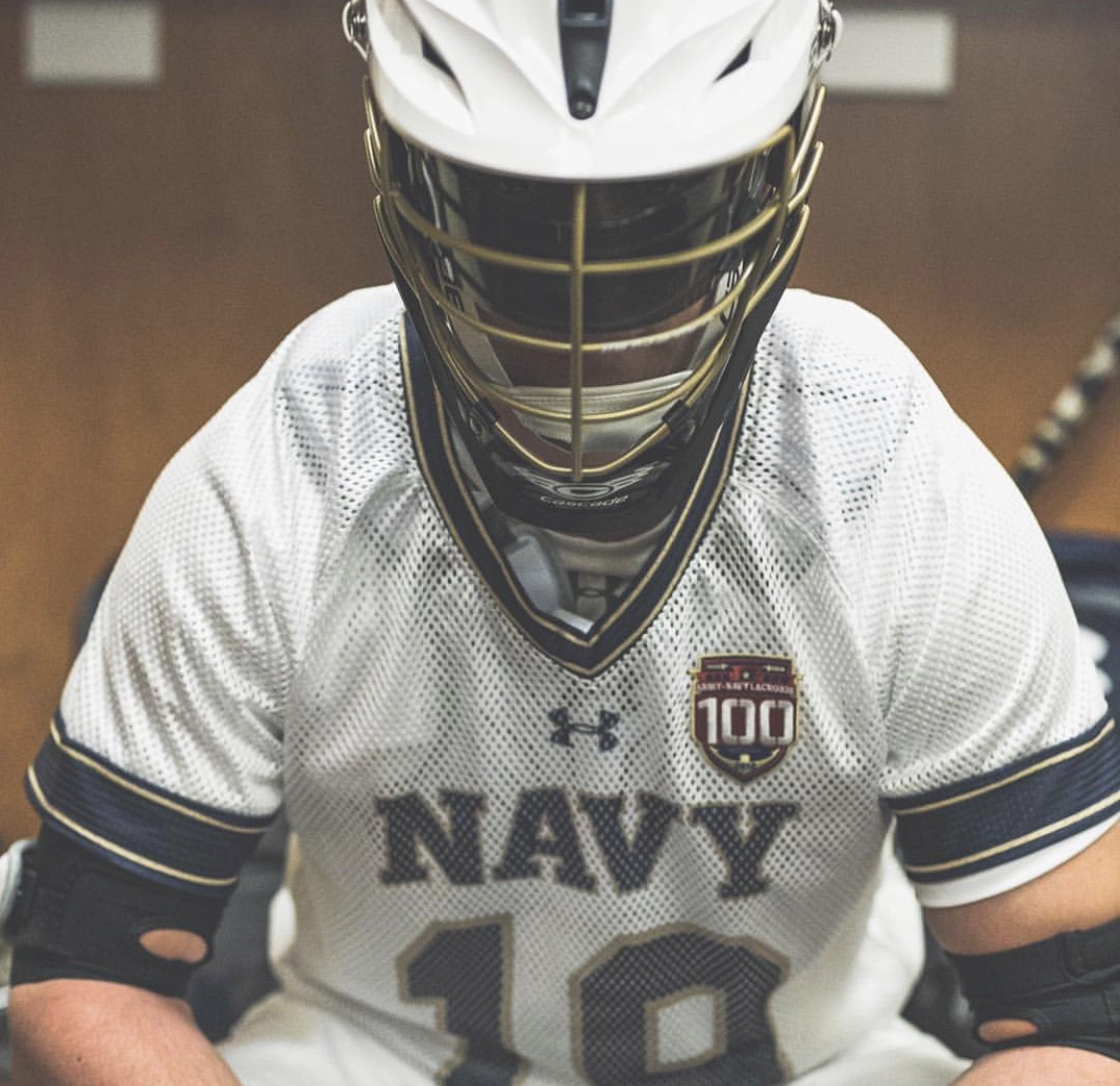 navy lacrosse jersey