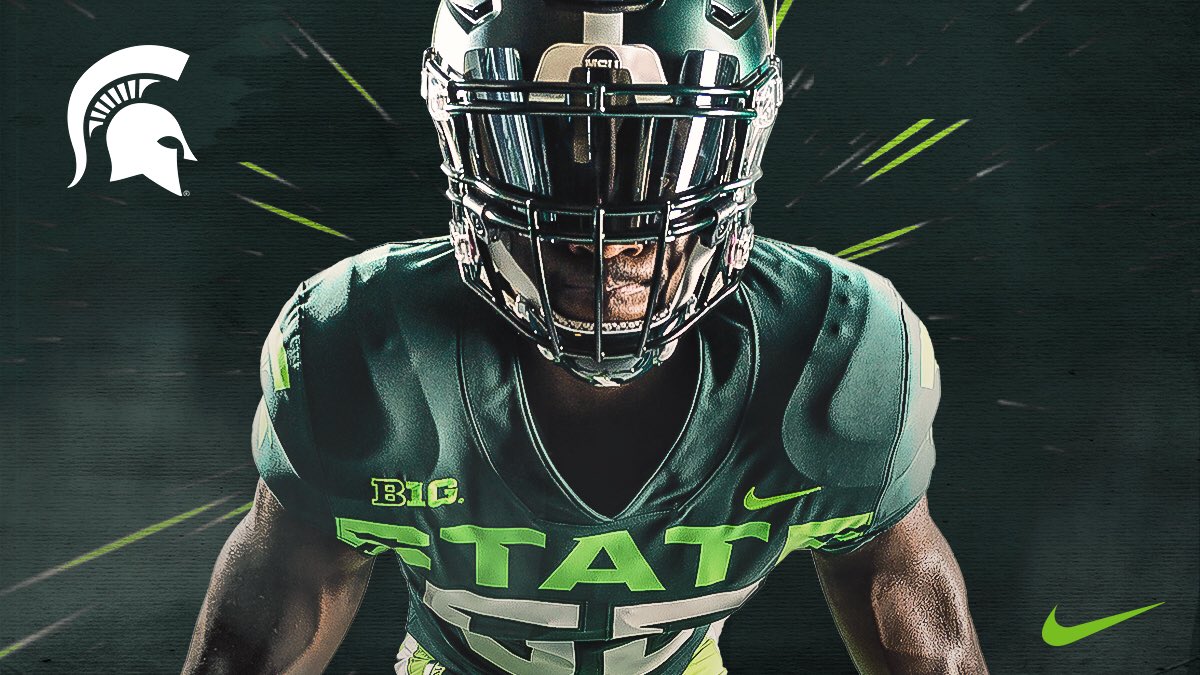 Michigan State football's neon uniforms booed on social media