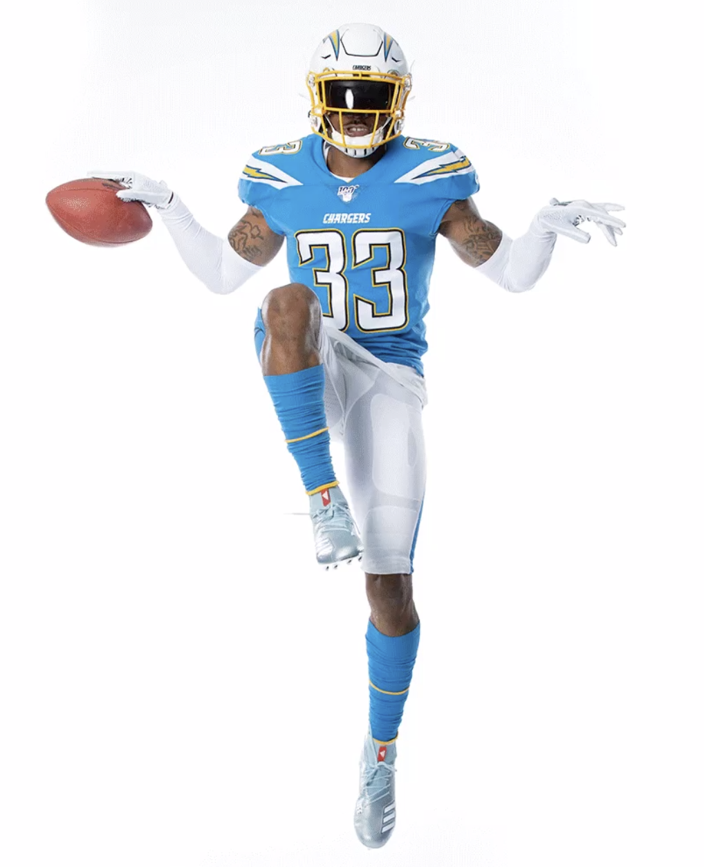 chargers inverted jersey