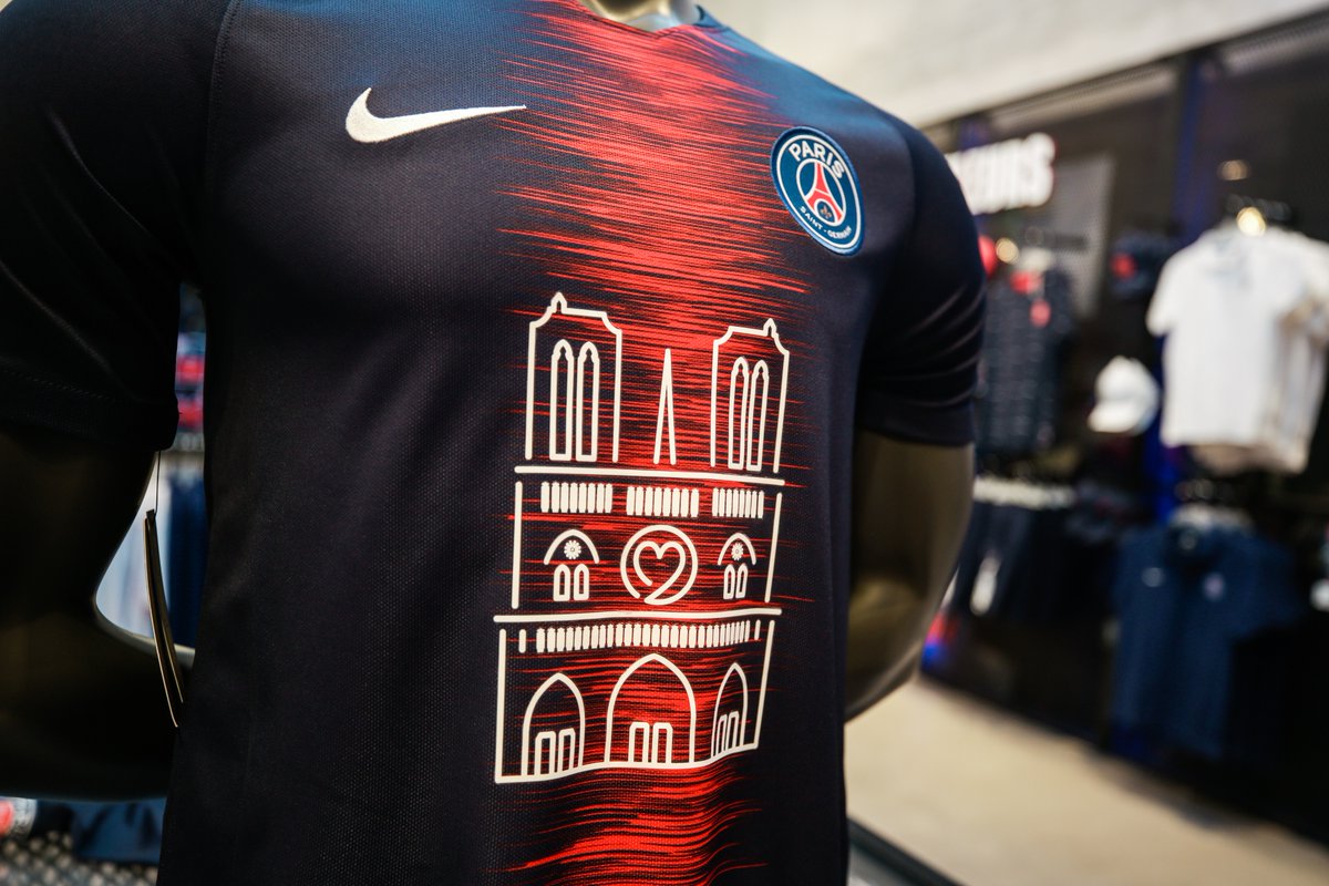 PSG Tribute Jerseys for Notre-Dame 