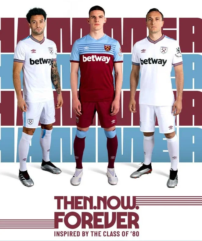 New Kits for West Ham United