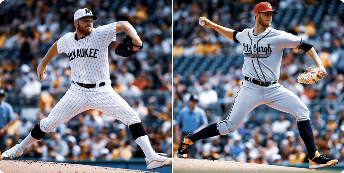 Pirates &amp; Brewers Negro League Throwback Uniforms