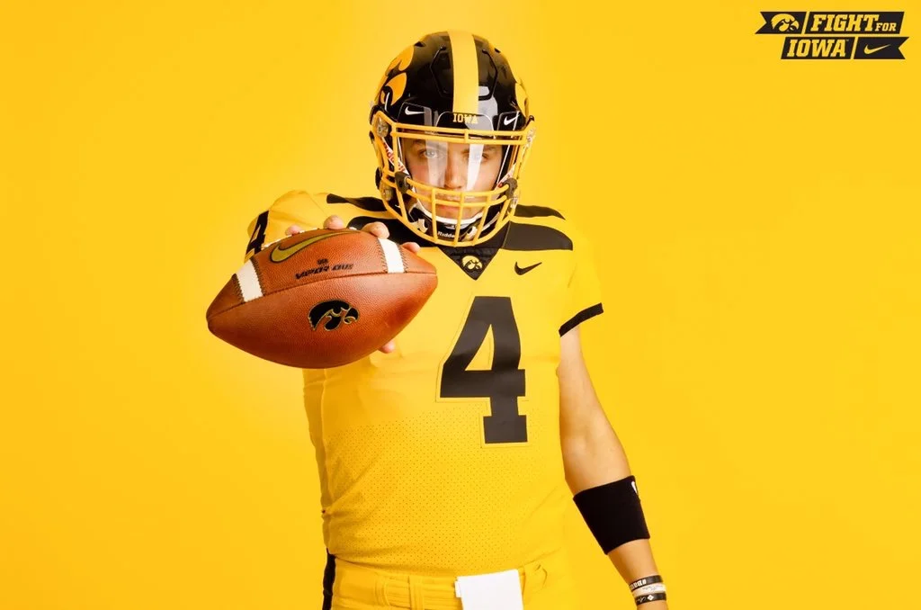 custom iowa football jersey