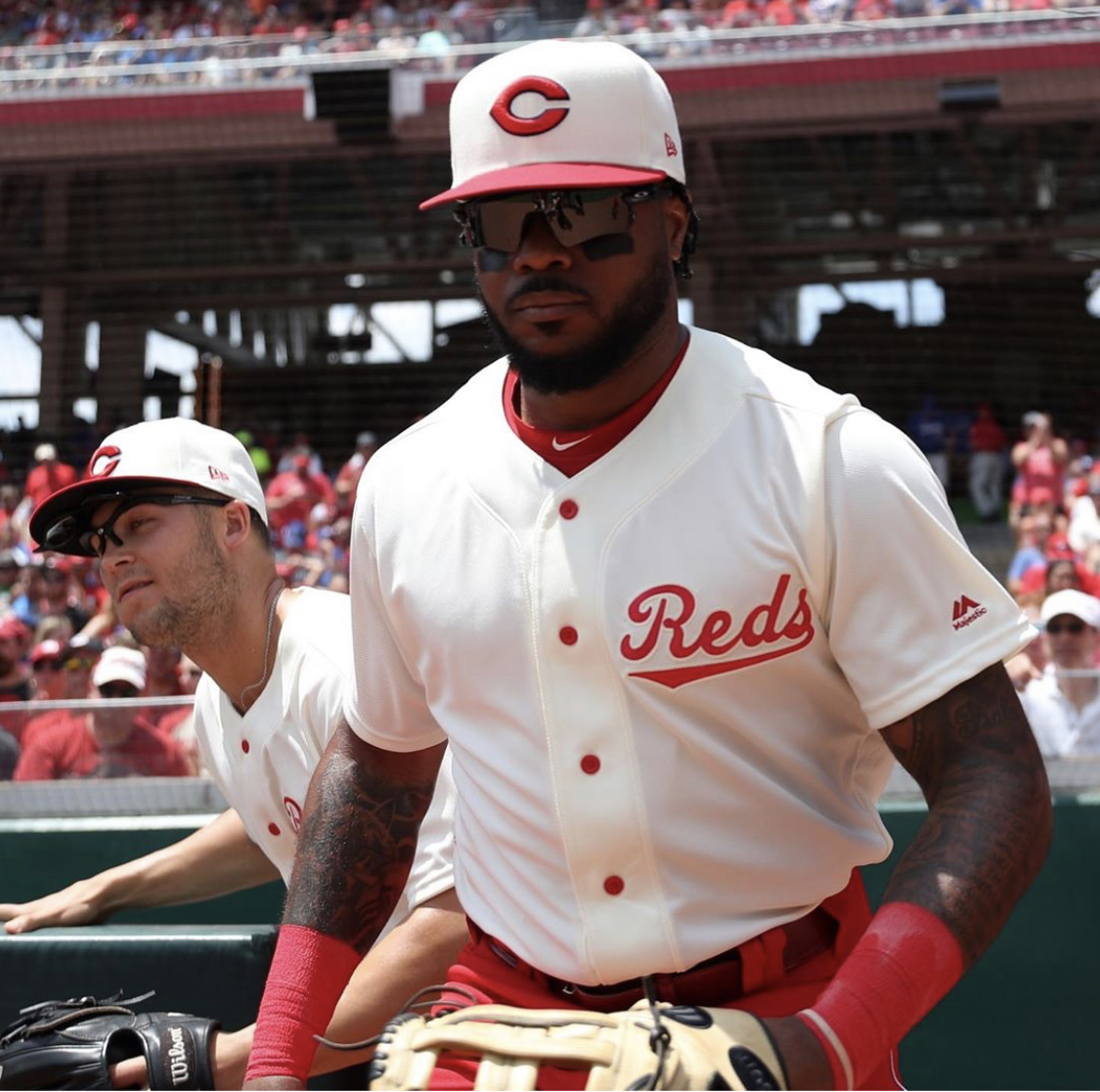 reds jersey throwback