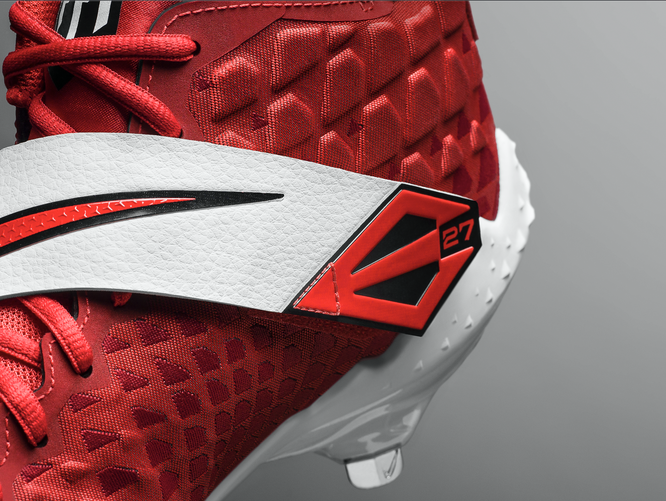 mike trout football cleats