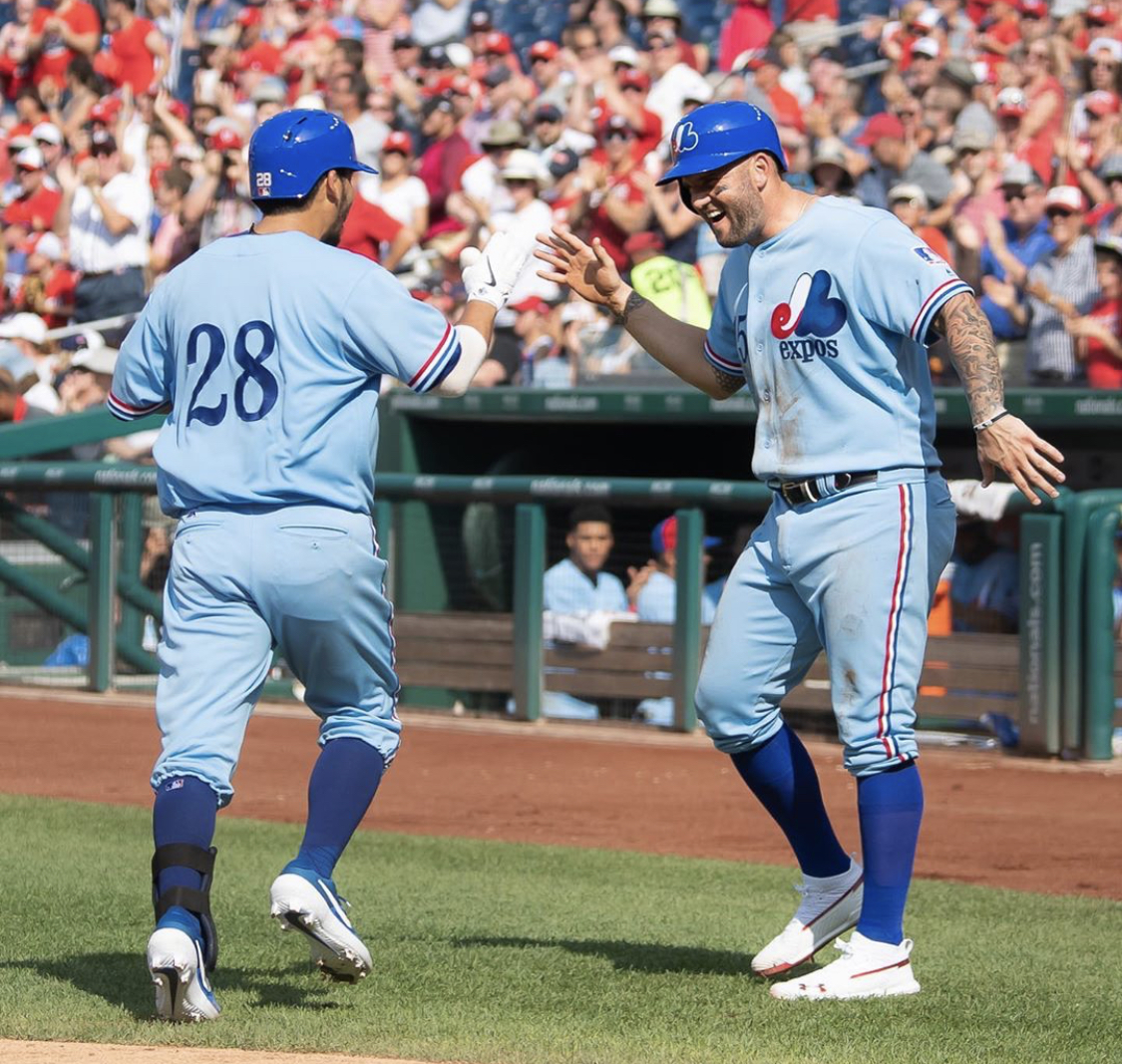 expos uniform history