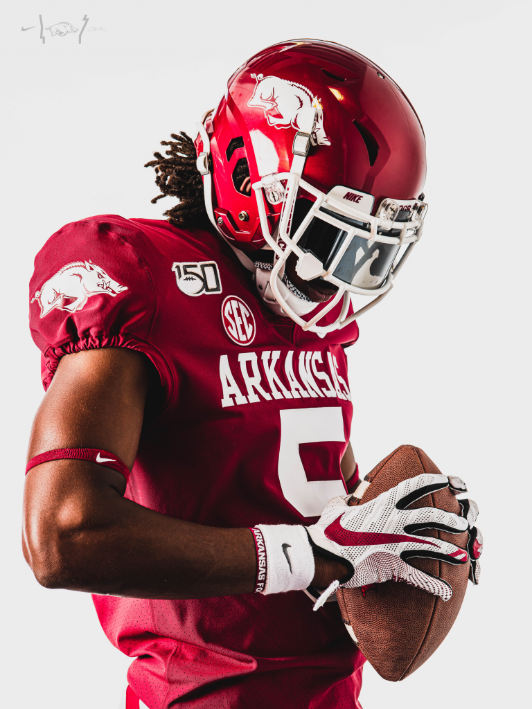 arkansas razorback football jersey