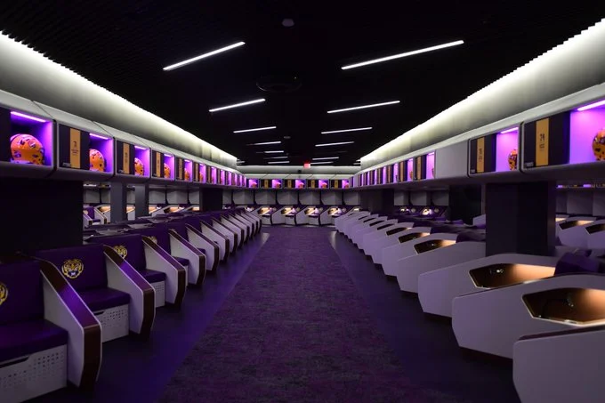 LSU's New Locker Room