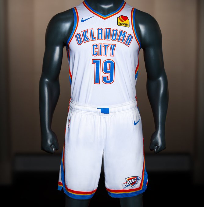 New Oklahoma City Thunder Uniforms — UNISWAG