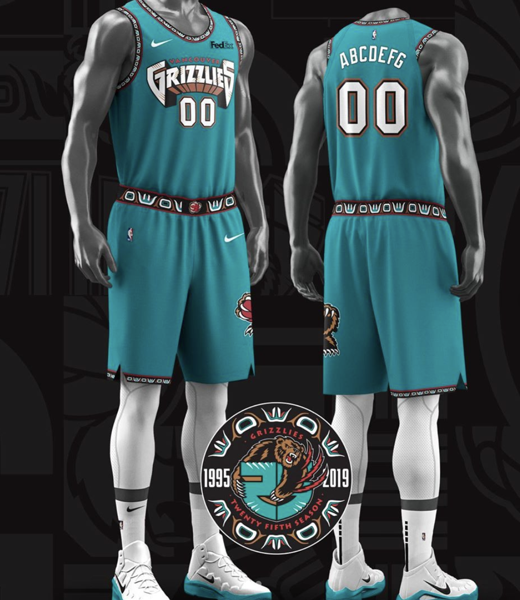 grizzlies throwback jersey 2019