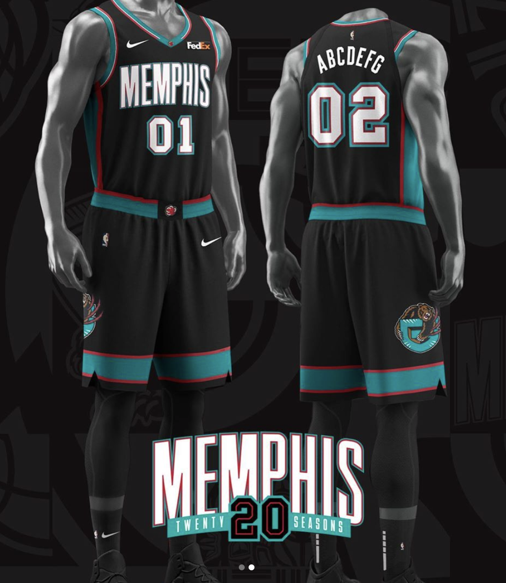 grizzlies throwback jersey 2019