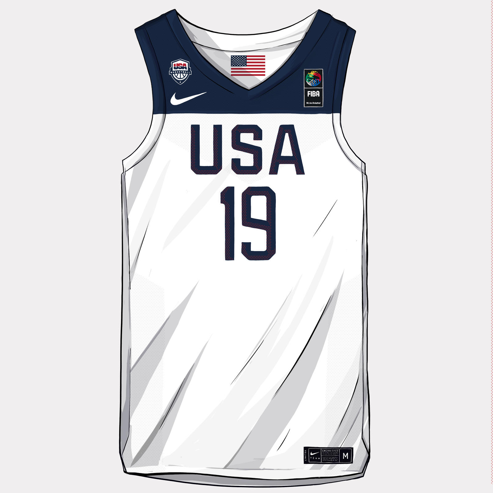 Team Usa Basketball Jersey 2020 Online