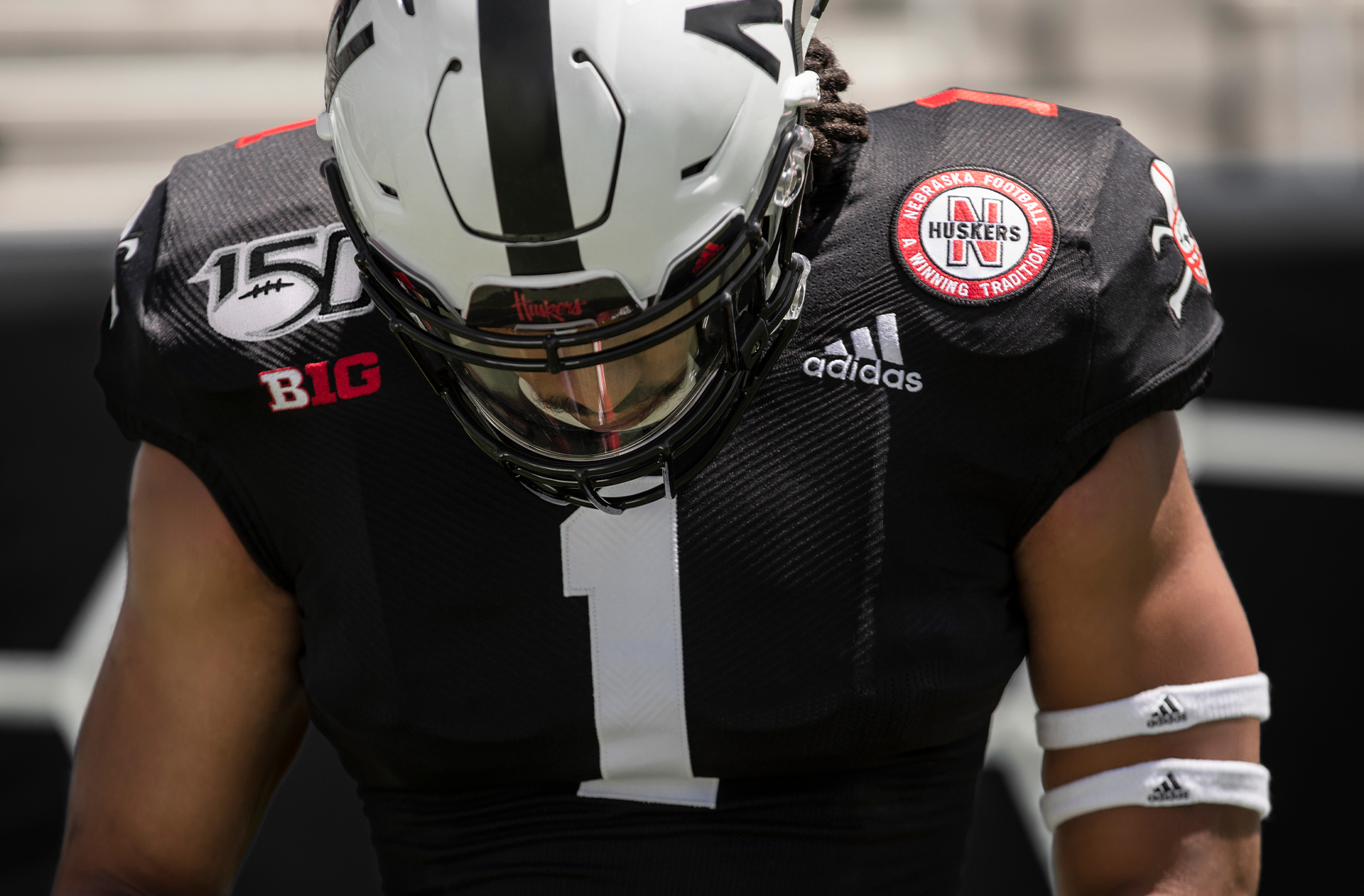 nebraska football black jerseys