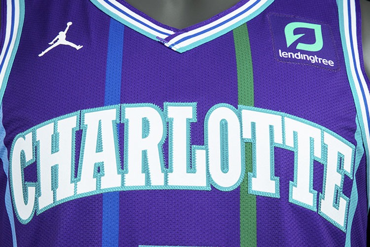 teal and purple jersey