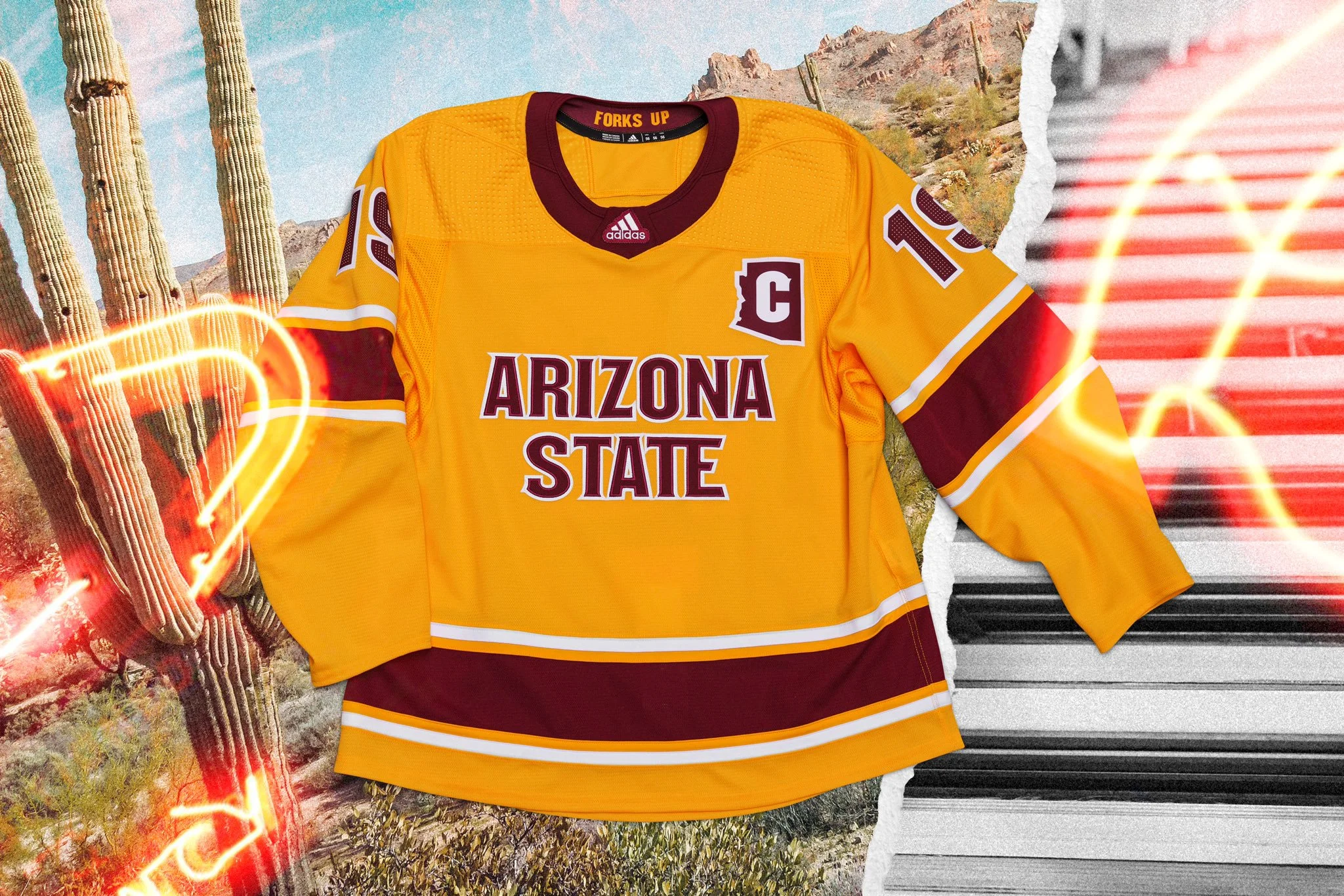 ASU Hockey Gold Heritage Jersey