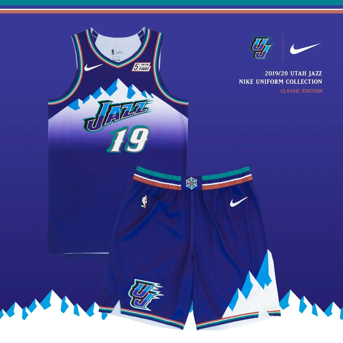 Utah Jazz 'Classic Edition' Uniform