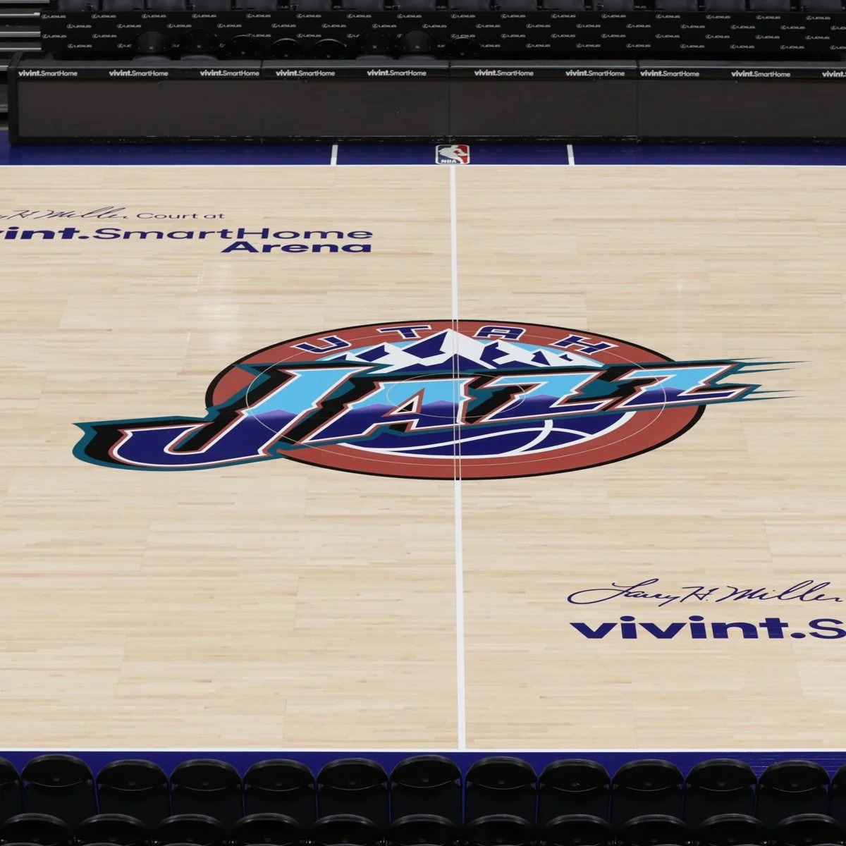 Utah Jazz 'Classic Edition' Court