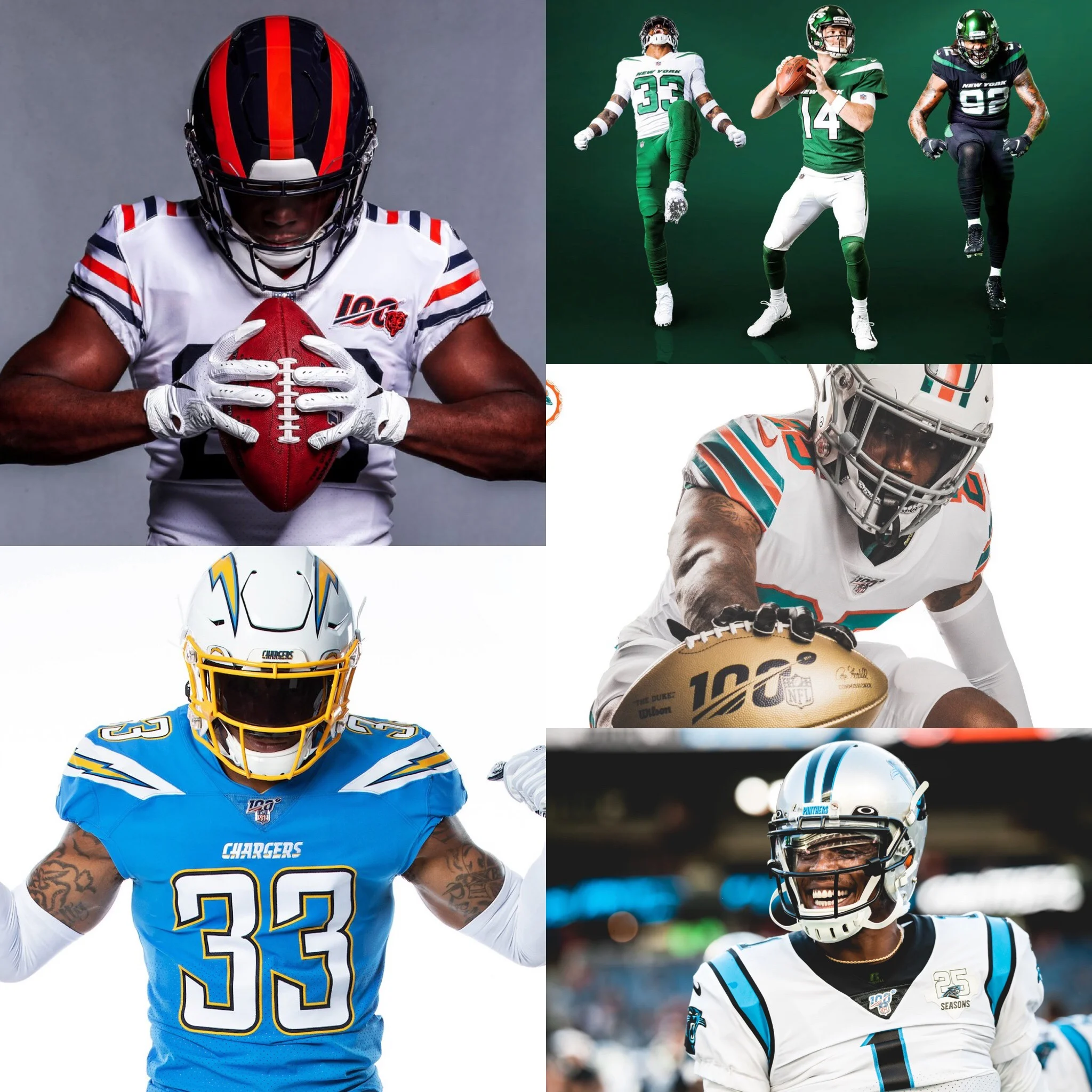 2019-20 NFL Uniform Preview