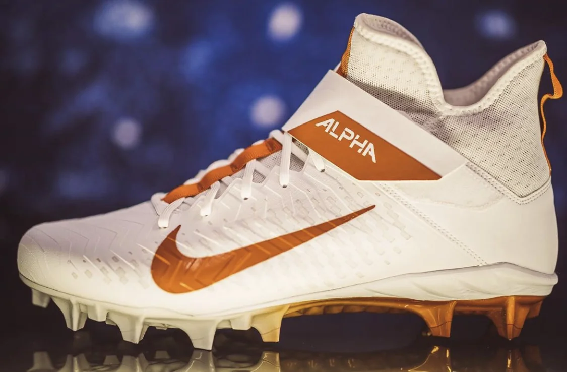 burnt orange football cleats