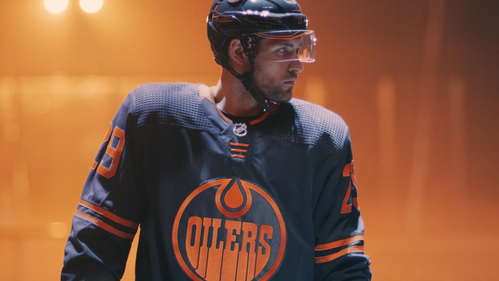 Edmonton Oilers unveil NHL Heritage Classic uniforms