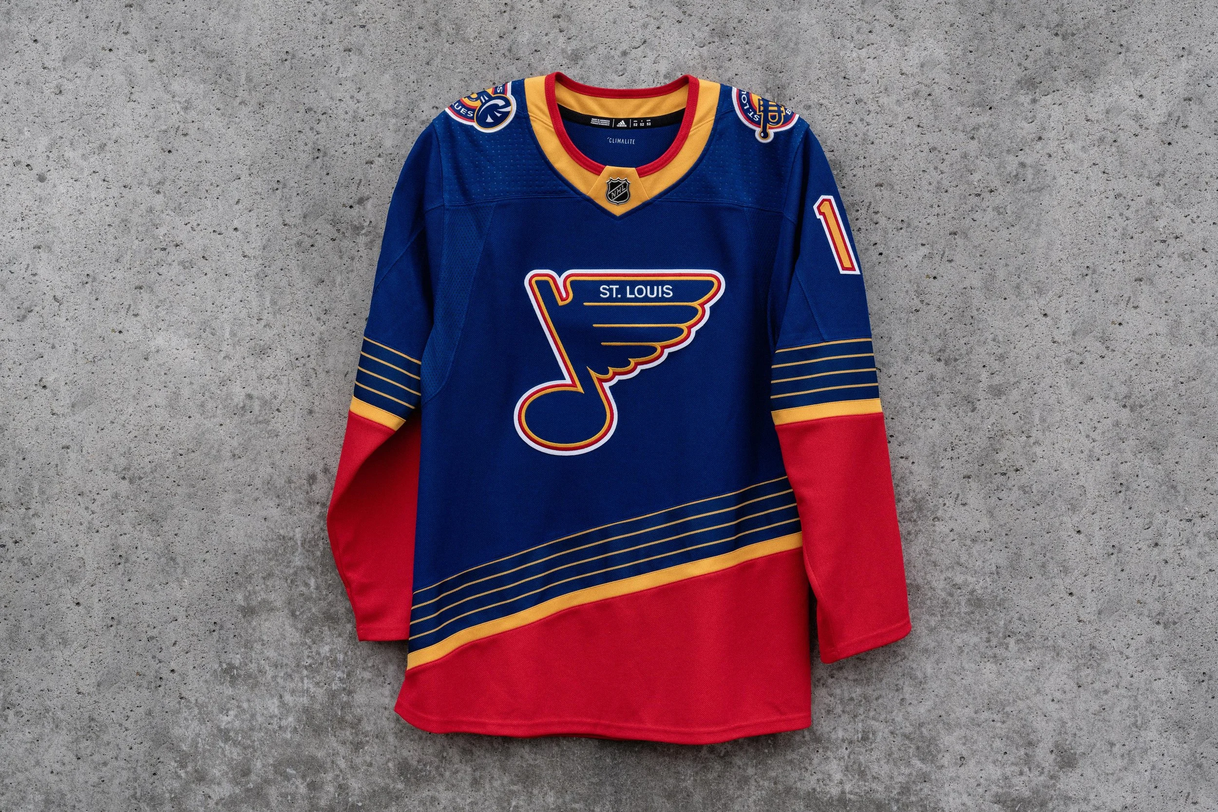 90s Throwback Jersey for the St. Louis Blues