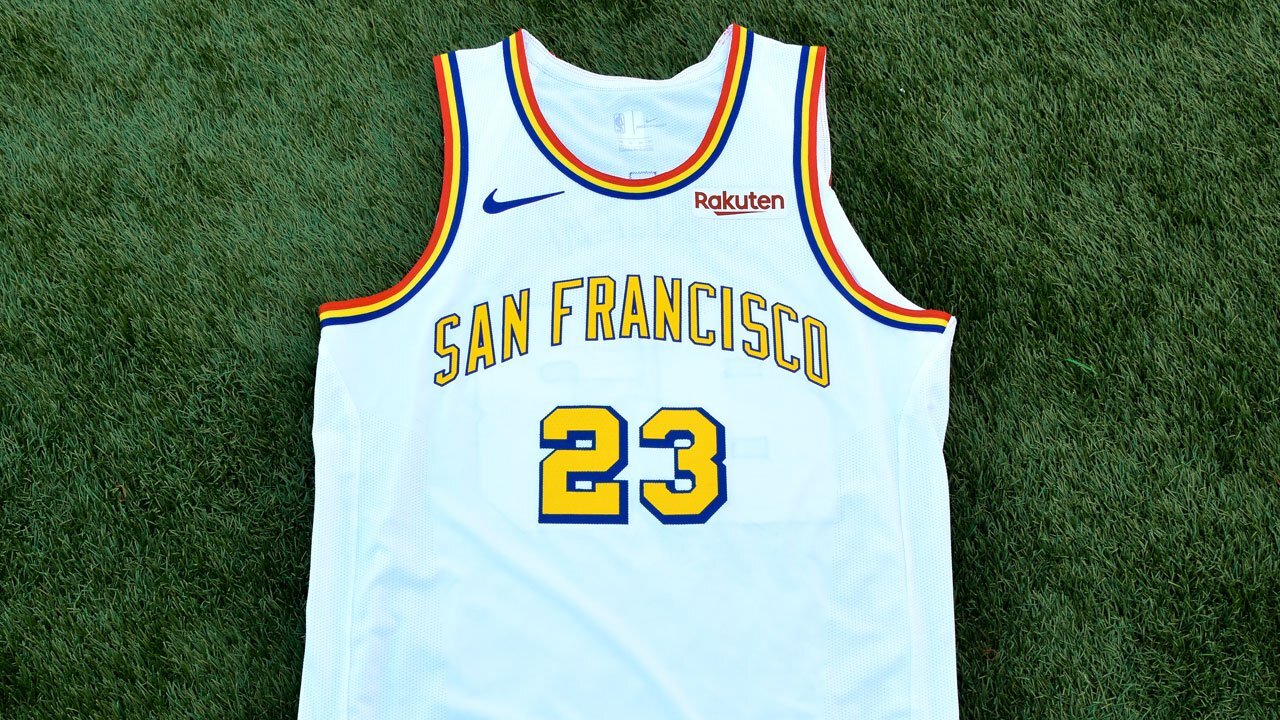 golden state warriors cable car jersey