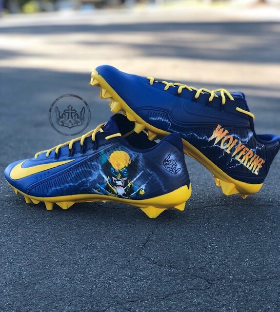 Custom Cleats – Art By Young Kris