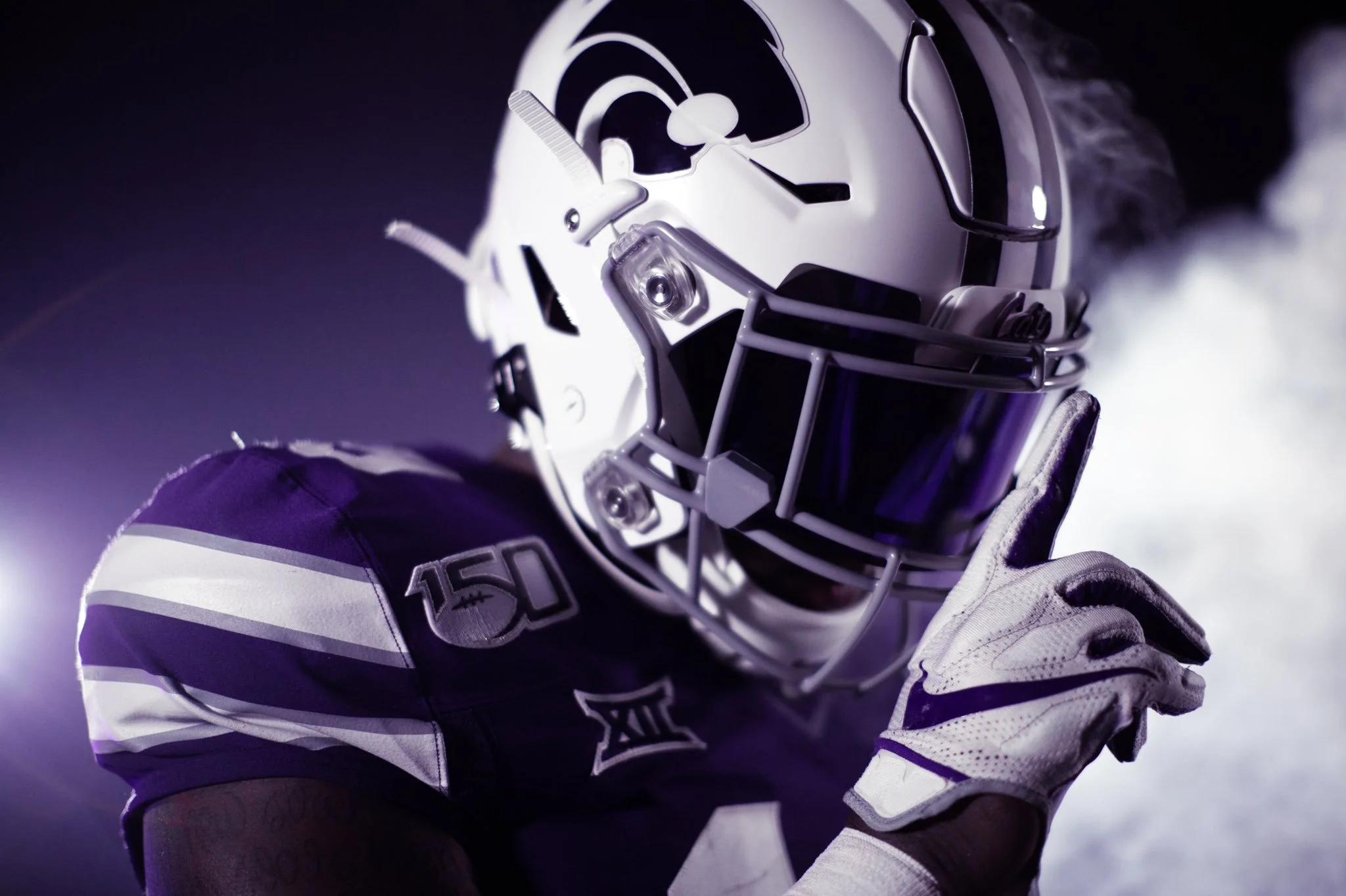 K-State Purple and White Uniform