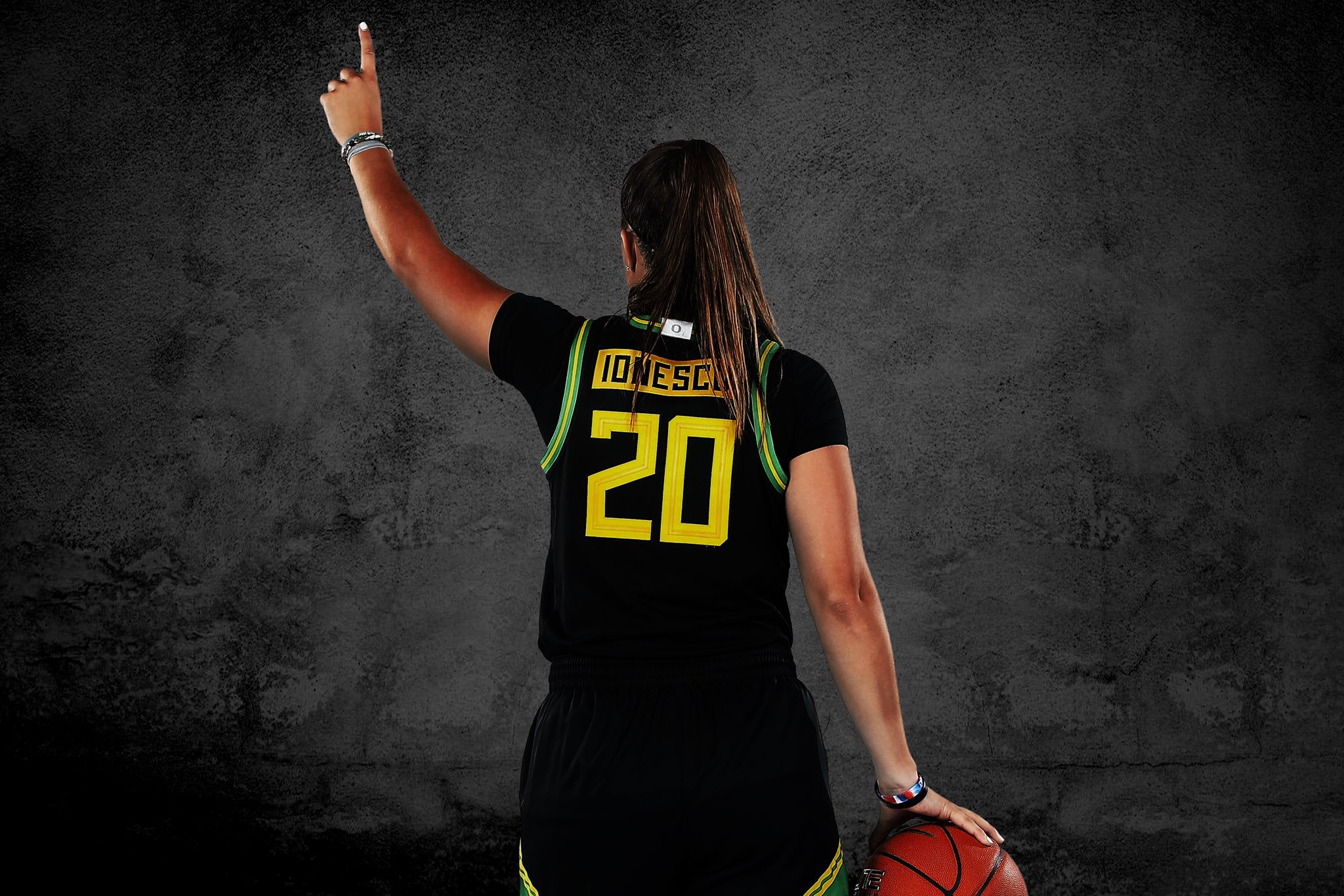 oregon basketball jersey black