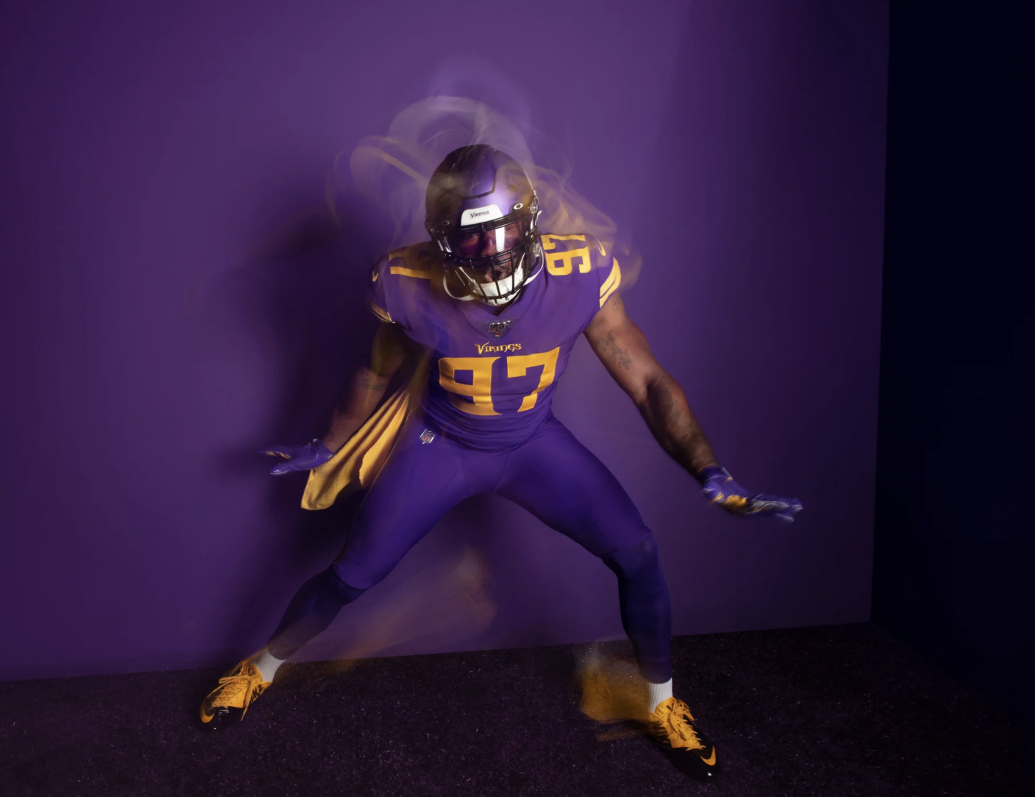 purple and gold vikings jersey