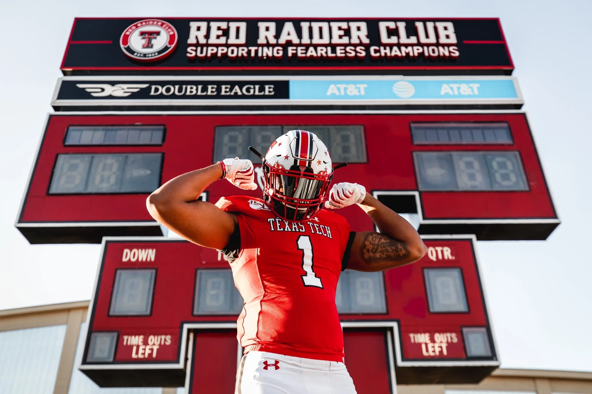 custom texas tech football jersey