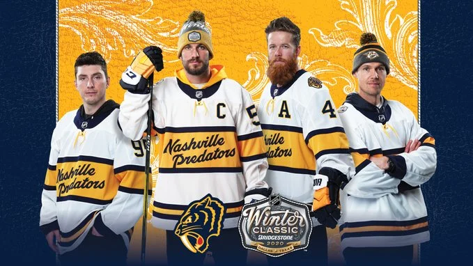Nashville Predators Winter Classic Uniform