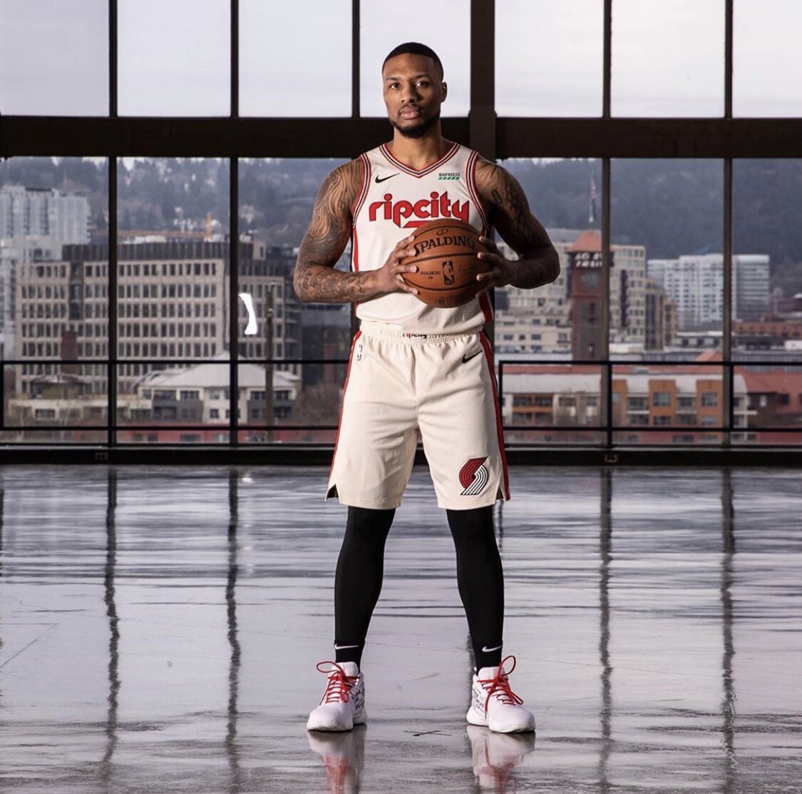 rip city sleeved jersey