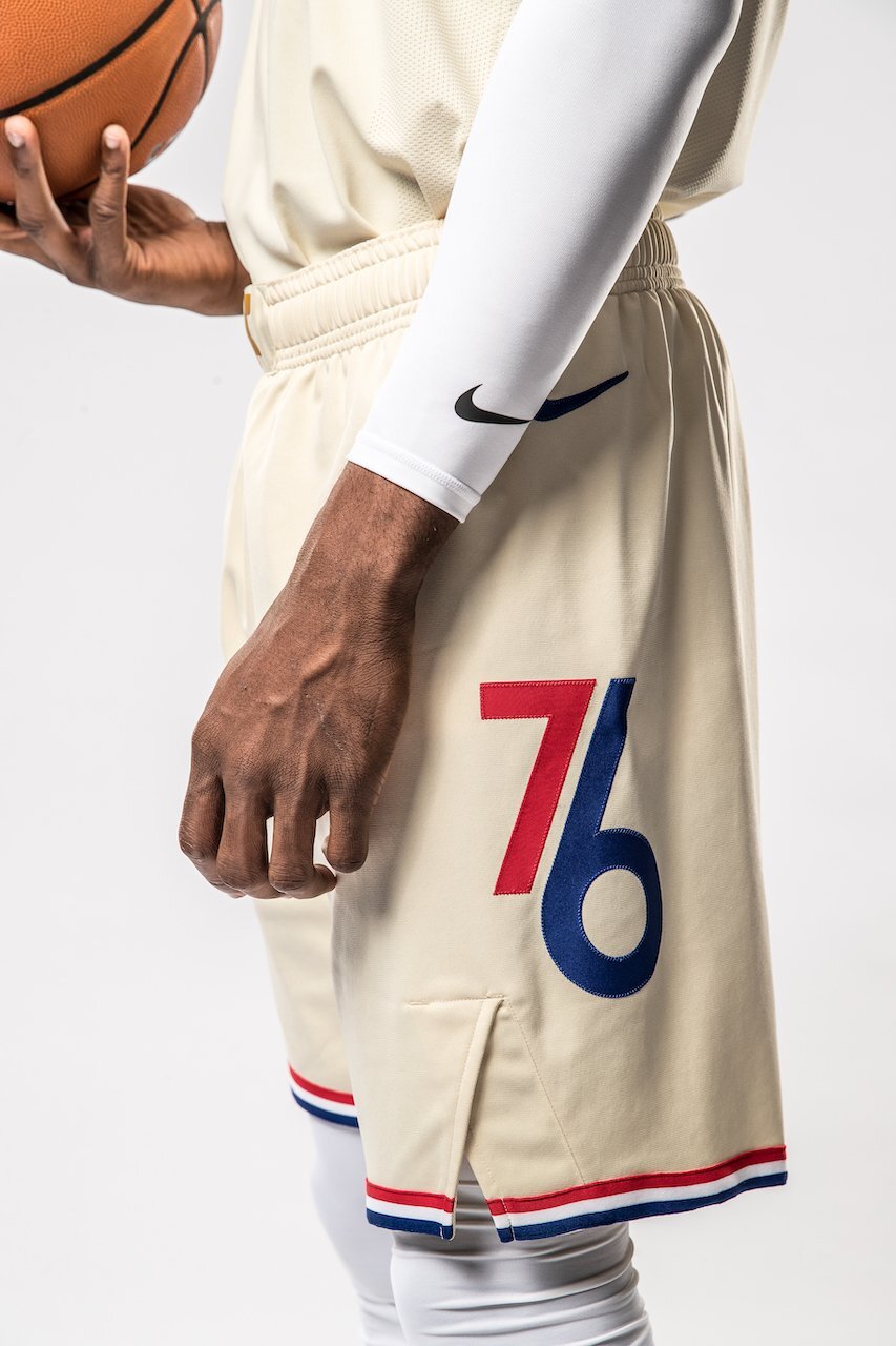 sixers parchment jersey