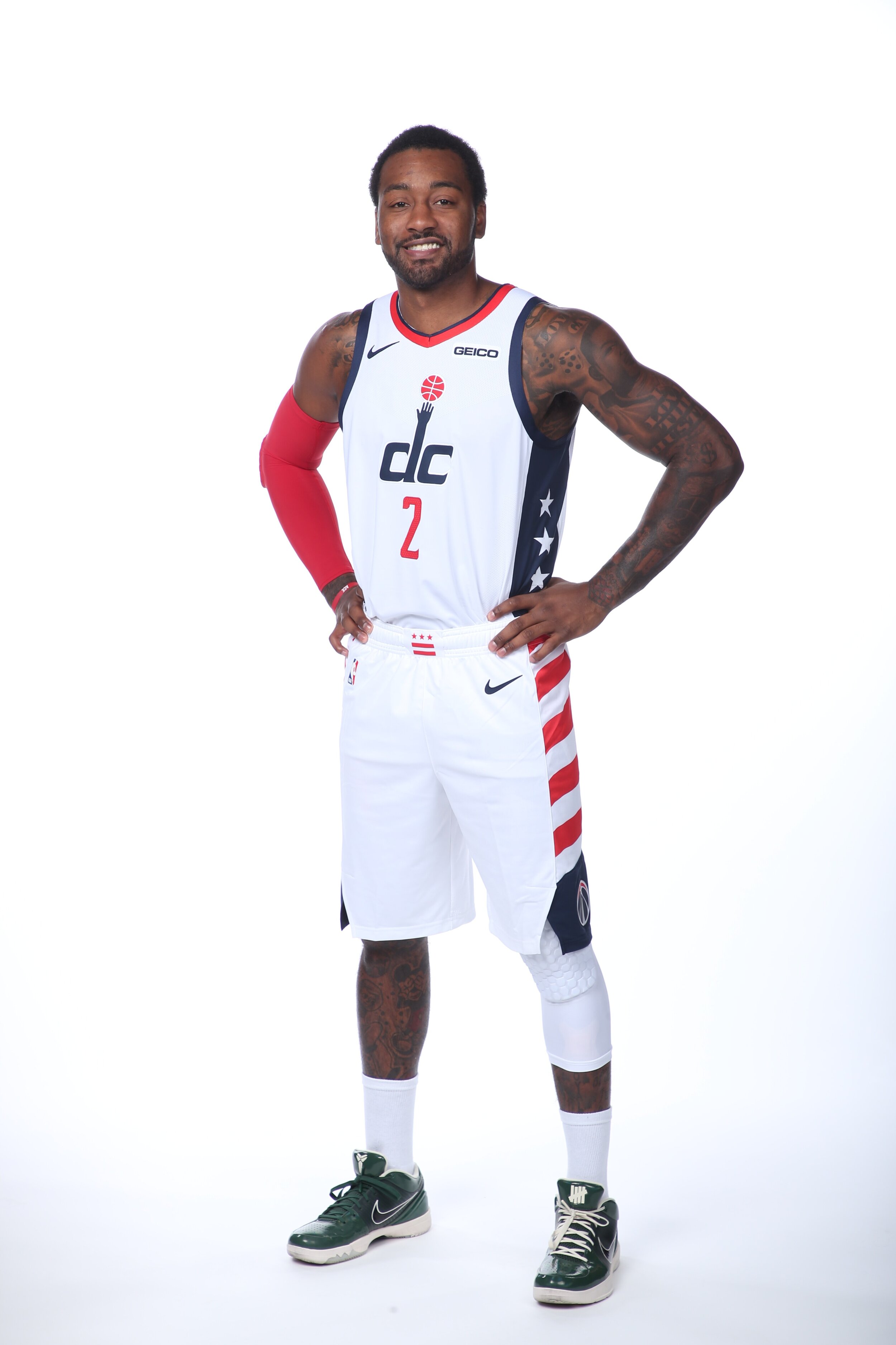 stars and stripes wizards jersey