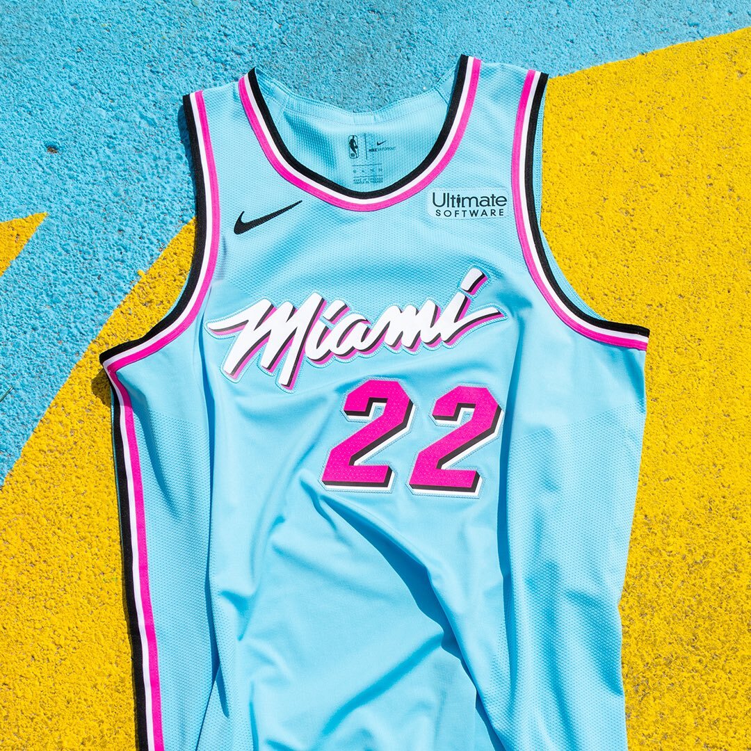 Miami Heat Vice Wave City Edition Uniform Uniswag