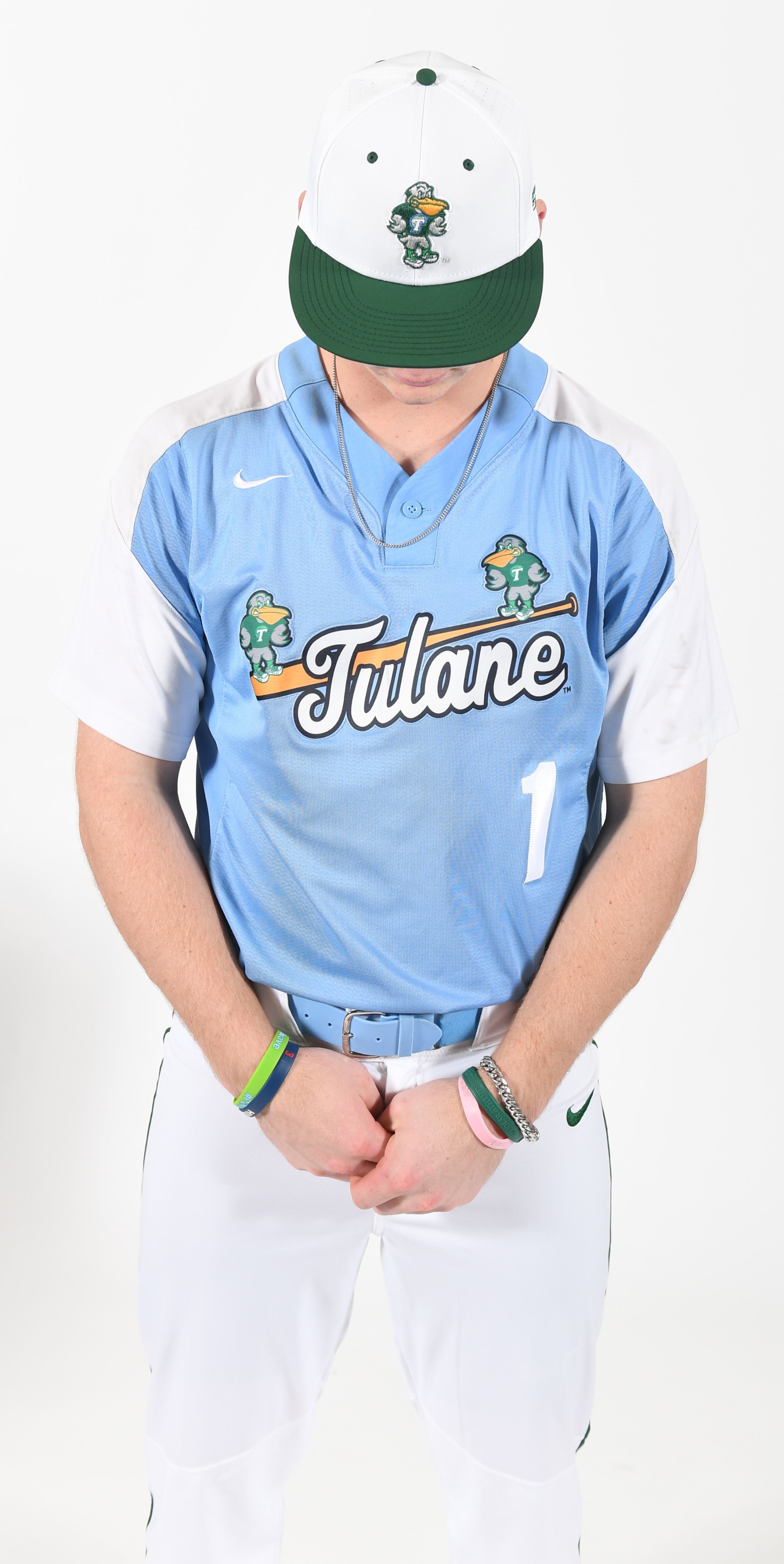 LOOK: Tulane baseball team unveils new baby blue uniforms as part of 2020  jersey reveal 