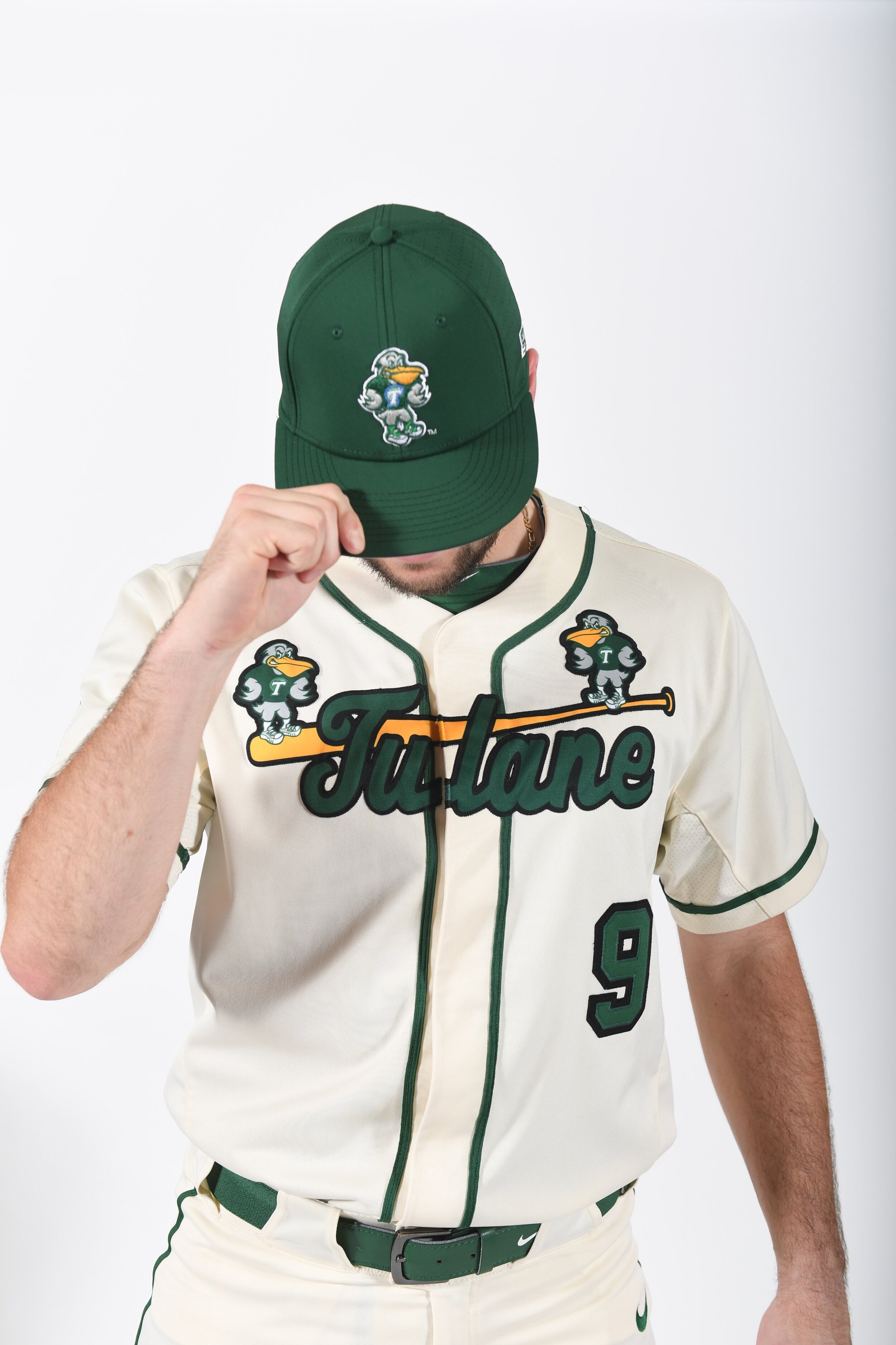 Tulane Replica Customizable Baseball Jersey - Grey – Campus Connection