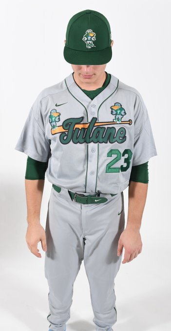 tulane baseball jersey