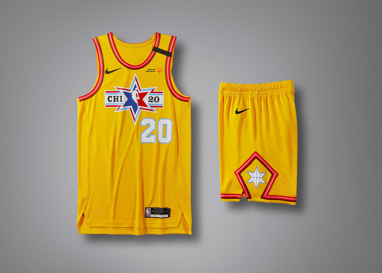 yellow all star jersey