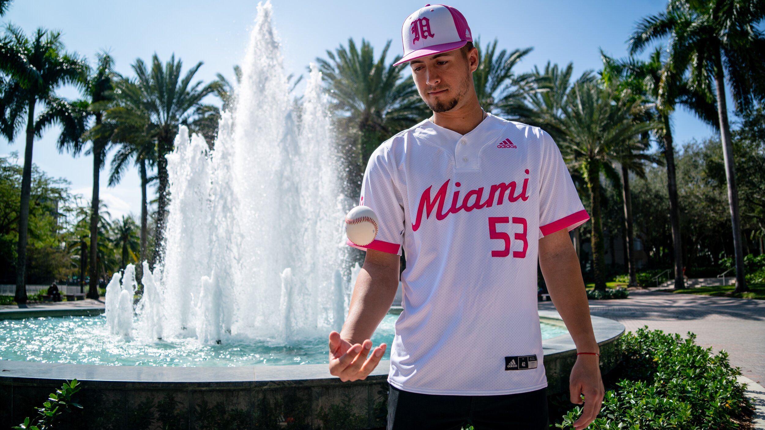 miami hurricanes baseball uniforms