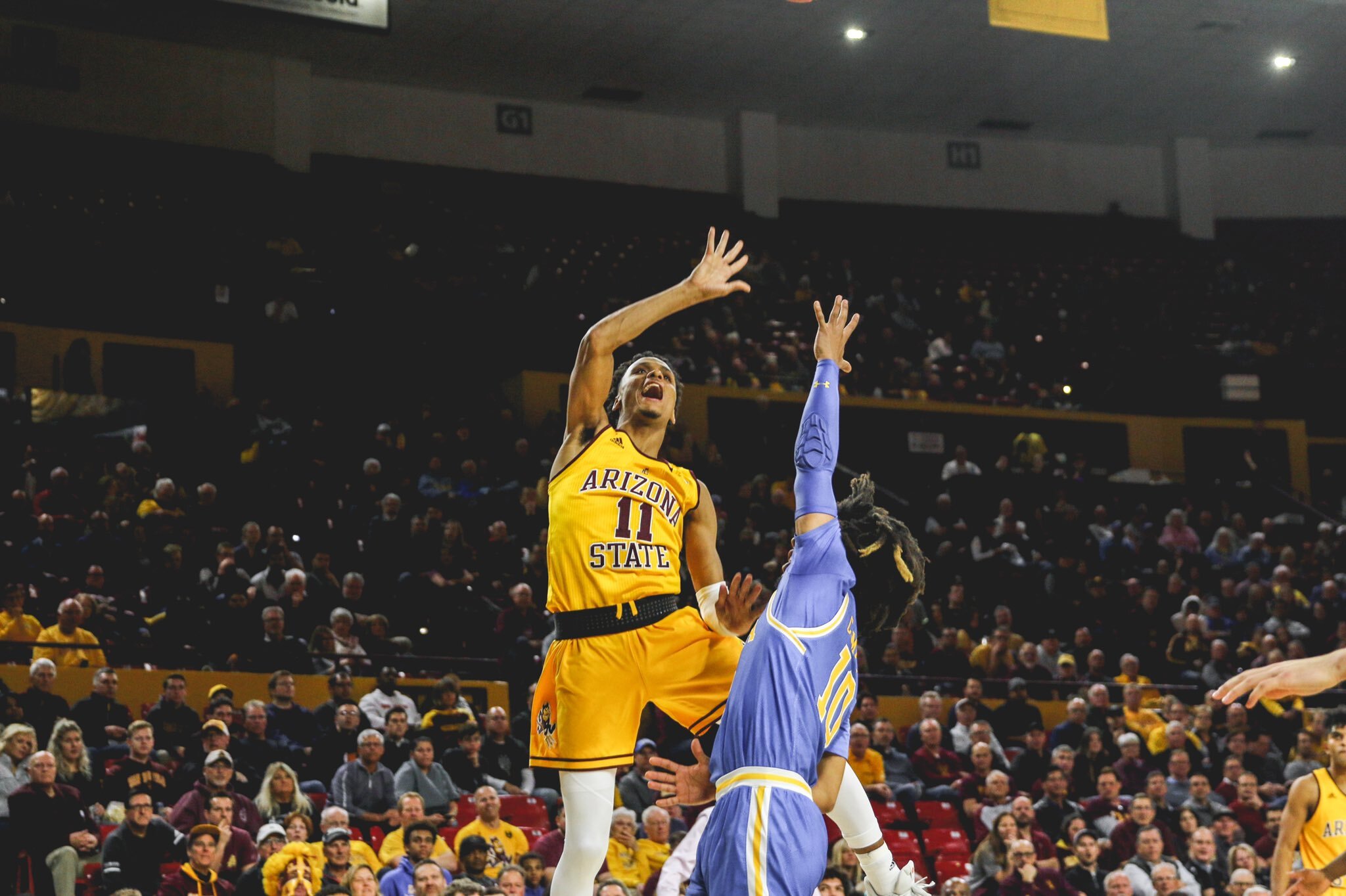 Arizona State Basketball Black Uniform — UNISWAG