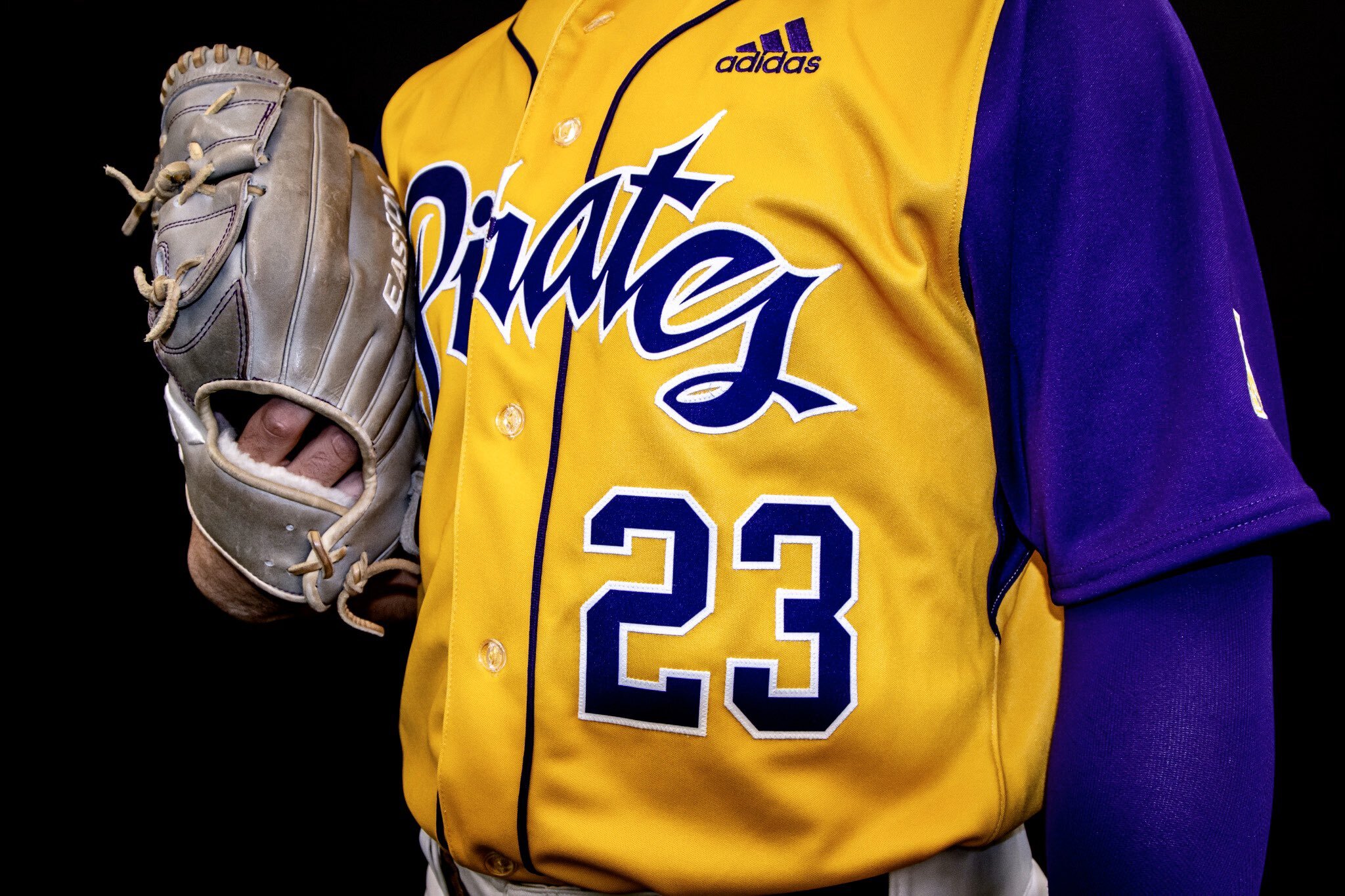 ECU Baseball Powder Purple Uniform — UNISWAG