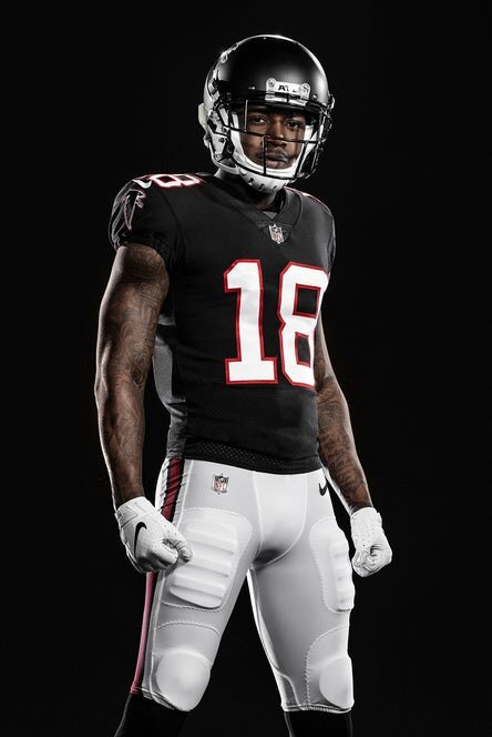 atlanta falcons all black uniforms