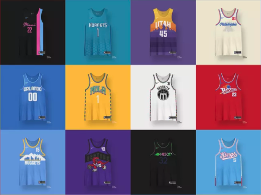 NBA Jerseys Redesigned