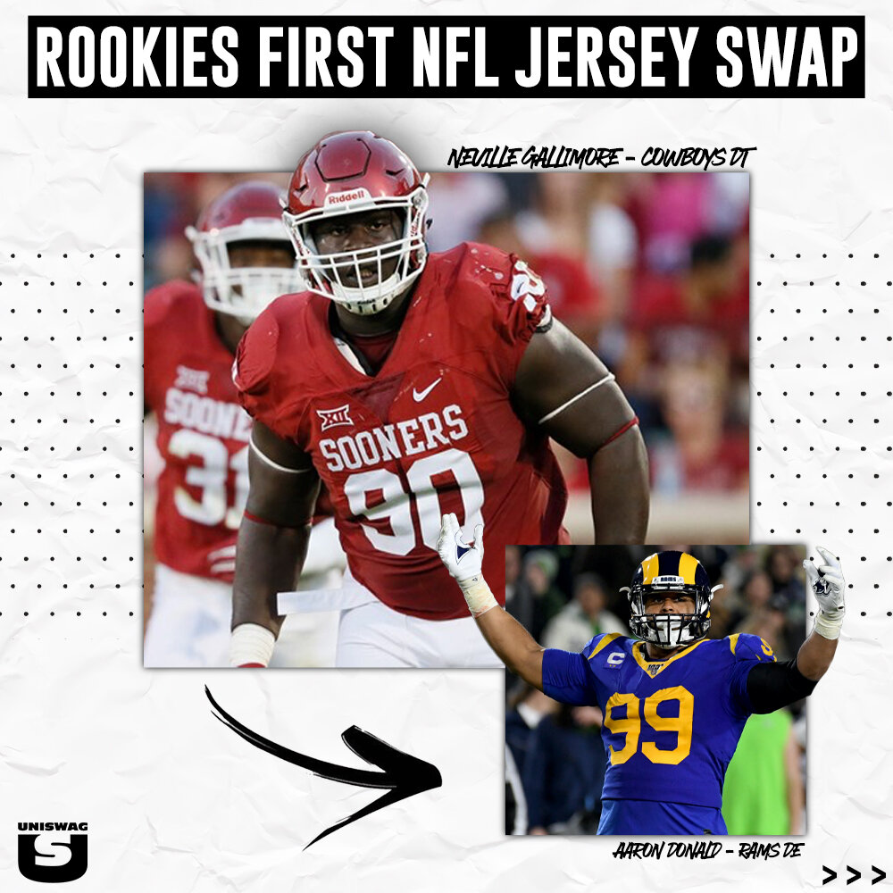 NFL Rookies First Jersey Swap — UNISWAG
