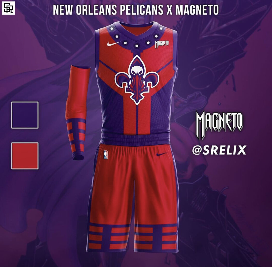 NBA x Superhero Uniform Mashup — UNISWAG