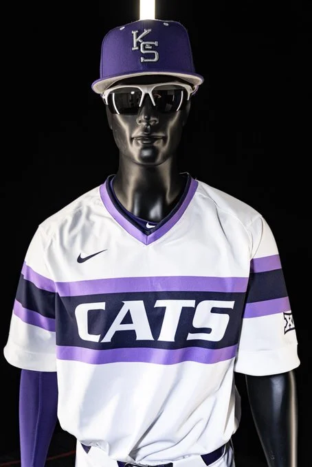 K-State Baseball Retro Uniform