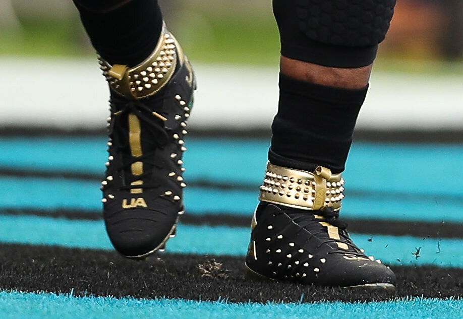 cam newton custom cleats