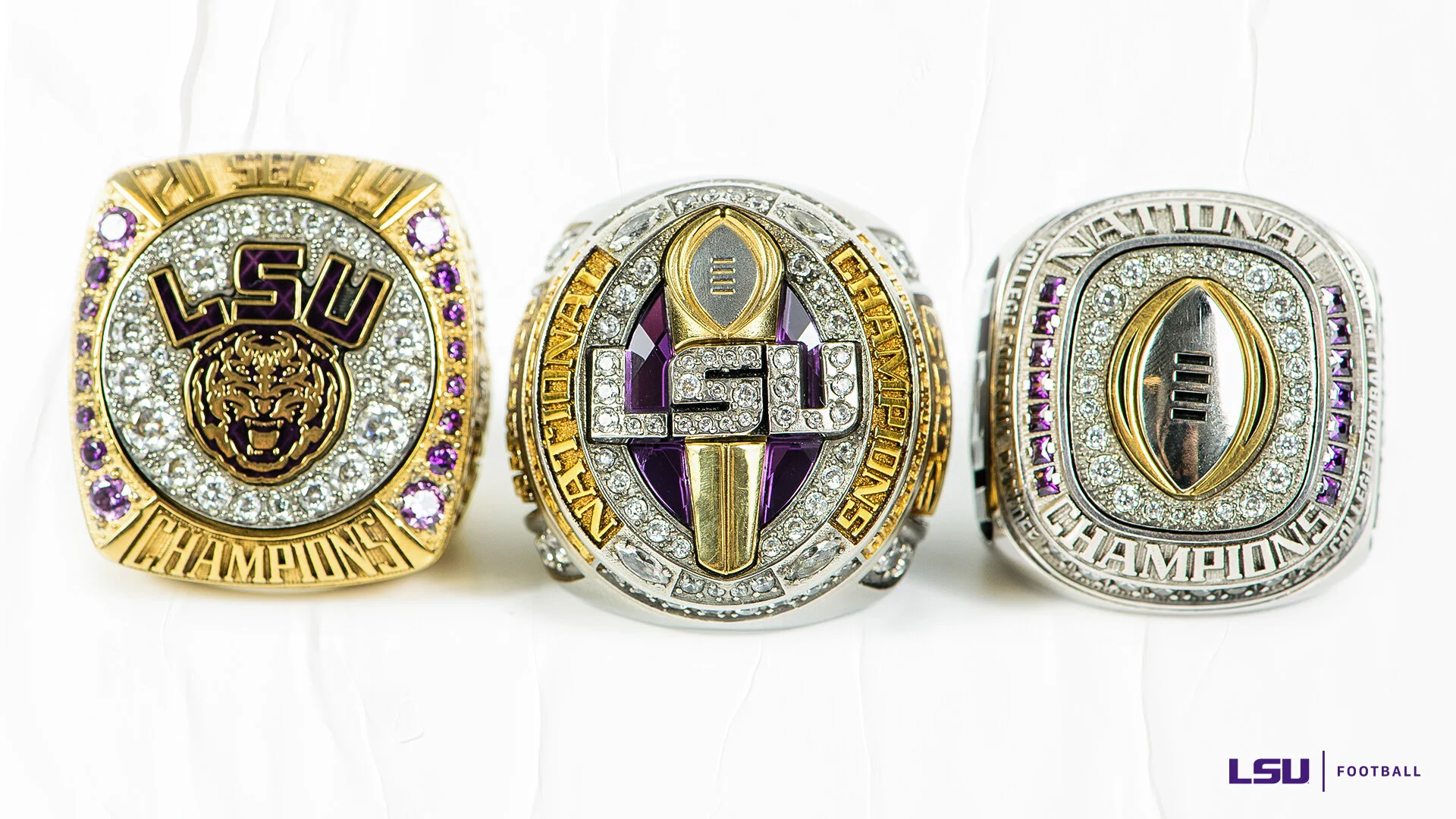  LSU Championship Rings